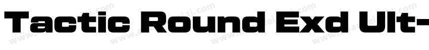Tactic Round Exd Ult字体转换